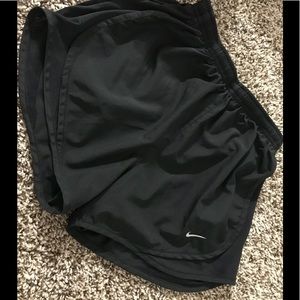 Black Nike Dri-Fit shorts